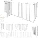 Swanew - barriere de securite avec 5 pans protection chemine pare - feu de chemine 310x75cm barrire ...
