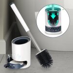 Swanew brosse wc silicone brosse toilette avec support � s�chage rapide pincette cach�e brosse toilette ...