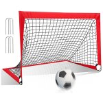 But de football pliable filet de football mini cage de football pour enfants 120 x 90 x 90 cm - swanew ...