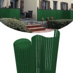 Canisse en pvc à double face, brise vue pour jardin, balcon et terrasse, occultant clôture 90 x 300 cm, ... Canisse en pvc à double face, brise vue pour jardin, balcon et terrasse, occultant clôture 90 x 300 cm, ...