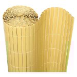 Canisse en pvc à double face, brise vue pour jardin, balcon et terrasse, occultant clôture 90 x 300 cm, ... Canisse en pvc à double face, brise vue pour jardin, balcon et terrasse, occultant clôture 90 x 300 cm, ...