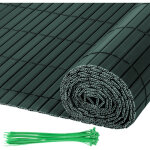 Swanew canisse en pvc pour le jardin, balcon cl�ture brise - vent, balcon ou terrasse double face, occultant ...