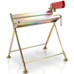 Swanew - chevalet à bûche avec support pour tronçonneuse pliable chevalet à bûche métal 150kg Swanew - chevalet à bûche avec support pour tronçonneuse pliable chevalet à bûche métal 150kg