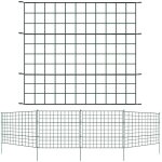 Hengda - swanew clôture d'étang jardin fil de fer clôture grillagée set de jardin clôture métallique ... Hengda - swanew clôture d'étang jardin fil de fer clôture grillagée set de jardin clôture métallique ...