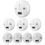 Swanew co monoxyde de carbone 8 pcs d�tecteur de monoxyde de carbone installation monoxyde de carbone ...