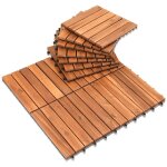 Swanew dalles terrasse caillebotis lot de 22 pcs, surface max. 2 m² - emboîtables carreaux bois d?acacia ... Swanew dalles terrasse caillebotis lot de 22 pcs, surface max. 2 m² - emboîtables carreaux bois d?acacia ...