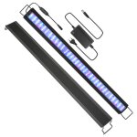 Lampe aquarium led pour plante & poisson rampe d'éclairage 107 - 130 cm 45w mode nuit - swanew Lampe aquarium led pour plante & poisson rampe d'éclairage 107 - 130 cm 45w mode nuit - swanew