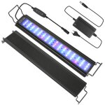 Lampe aquarium led pour plante & poisson rampe d'clairage 30 - 45 cm 10w mode nuit - swanew