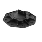 Plots terrasse pour lambourde rglable bois ou composite noir 18  30 mm (50 plots) - swanew