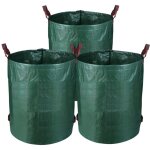 Swanew sac de jardin en polypropylène sac de jardin xxl sac à feuilles compost sac de jardin 272l 3x Swanew sac de jardin en polypropylène sac de jardin xxl sac à feuilles compost sac de jardin 272l 3x