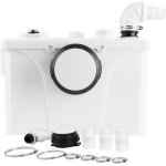 Swanew station de relevage eaux us�es wc 700w broyeur sanitaire eaux charg�es pompage 1pcs wc eaux