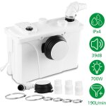 Station de relevage eaux uses wc 700w broyeur sanitaire eaux charges pompage - swanew