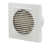 Swanew - ventilateur de salle de bain silencieux 100mm avec chicane de retour ventilateur mural 10cm