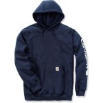 Sweat � capuche avec logo � manches bleu 472 - carhartt - k288 l