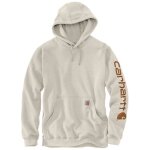 Sweat homme sleeve logo carhartt k288 - beige - xl