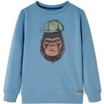 Sweatshirt pour enfants bleu moyen 92 Sweatshirt pour enfants bleu moyen 92