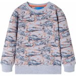 Sweatshirt pour enfants gris mlange 128