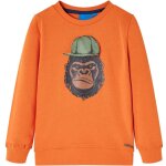 Sweatshirt pour enfants orange foncé 104 Sweatshirt pour enfants orange foncé 104