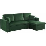 Sweeek - canapé d'angle convertible en velours - ida - 3 places. fauteuil d'angle réversible coffre rangement ... Sweeek - canapé d'angle convertible en velours - ida - 3 places. fauteuil d'angle réversible coffre rangement ...