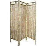 Paravent pliable en bambou. fidji. l 120 x p 3 x h 160cm