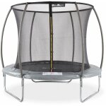 Trampoline rond � 250cm gris avec filet de protection int�rieur - pluton inner ? nouveau mod�le - trampoline ...