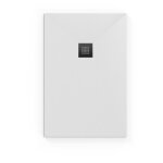 Swiss aqua technologies alek receveur de douche rectangulaire 100 x 80 cm avec siphon, en marbre coul ...