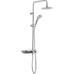 Swiss aqua technologies - colonne douche, douchette 3 jets, mitigeur thermostatique, barre rglable en ...