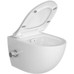 Swiss aqua technologies infinitio wc sans bride avec fonction bidet + abattant softclose (satinf011rrexpbfc) ...
