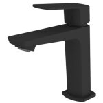 Swiss aqua technologies mitigeur lavabo feel, sans tirette, noir mat, (satbsfeel271c)