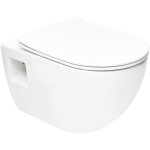 Swiss aqua technologies - project wc suspendu sans bride avec abatant softclose, blanc (satwcpro010rrexp) ...