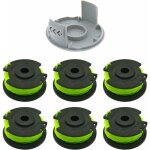 Bobine de rechange pour dbroussailleuse ryobi rac143 rlt36b33 et ry36lt33a - 0 (7 bobines + 1 capuchon) ...