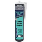 Sylex - mastic sx 640 silicone 3 en 1 silicone tout 280ml couleur: ral 7016 gris anthracite