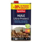 Syntilor huile naturel mat pour mobilier de jardin, 1l avec 20% gratuit