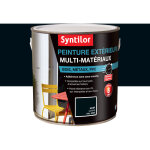 Syntilor - peinture exterieure multi - materiaux 2l noir satin