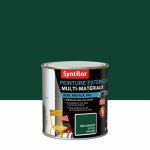 Syntilor - peinture multimatriau extrieur vert basque satin 0. 5 l