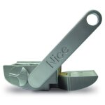 Syst�me d'accessoires mfab lfab fab bloc de d�verrouillage avec cl� � levier nice mea3