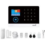 Syst�me d'alarme domestique sans fil avec alarme intelligente wifi + gsm syst�me d'alarme antivol domestique ...