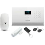 Systme d'alarme sans fil scurit maison multizones transm gsm ou internet thomson 512740