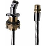 Systmes de bords de baignoire - support de douche pour montage sur bord de baignoire, chrome 28307000 ...