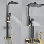 Syst�me de douche colonne de douche, robinet de douche de baignoire, pulv�risateur de douche de pluie, ...