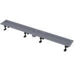 Système de drainage - douchegoten - caniveau de douche optimal 85 cm, avec rebord pour grille perforée ... Système de drainage - douchegoten - caniveau de douche optimal 85 cm, avec rebord pour grille perforée ...