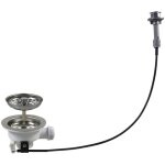 Syst�me de drainage pour �vier xk256c019, type bol de cuisine, filtre avec contr�leur de c�ble, kit de ...