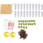 Syst�me d'�levage de reine des abeilles, kit de tasses de cellules d'�levage en plastique, �quipements ...