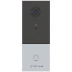 Syst�me d'interphone vid�o foscam vd1 4 mp noir, argent