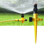 Csparkv - systme d'irrigation automatique avec rotation  360 degrs, arroseur de jardin rglable multifoncti ...
