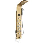 Systme de tour de panneau de douche led rainfall avec 6 jets de massage colonne de douche avec jets ...