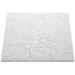 T102 decoflair dalle de plafond polystyrne expans 10 x 500 x 500 - 8 pices