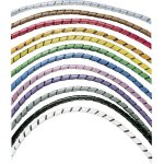 T25f - c4y gaine spirale 4. 80  50. 40 mm jaune 30. 5 m - panduit