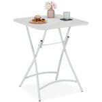 Table de balcon pliable, console de jardin, hxlxp: 74x59x59 cm, table de camping résistante, pliante, ... Table de balcon pliable, console de jardin, hxlxp: 74x59x59 cm, table de camping résistante, pliante, ...