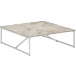 Table basse 110x110x36 cm bois de manguier solide vidaxl Table basse 110x110x36 cm bois de manguier solide vidaxl